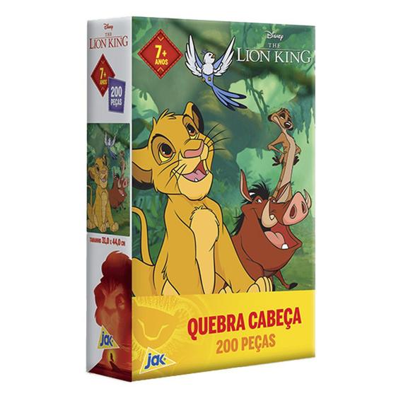 Imagem de Quebra-cabeça 200 peças Lion King Jak