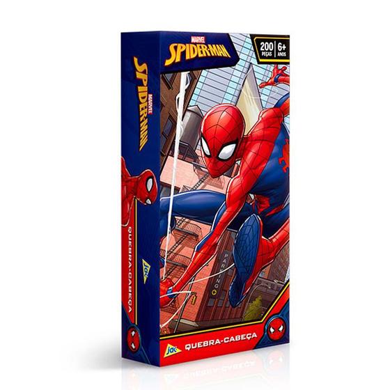 Imagem de Quebra Cabeça 200 Peças Spider Man JAK Toyster