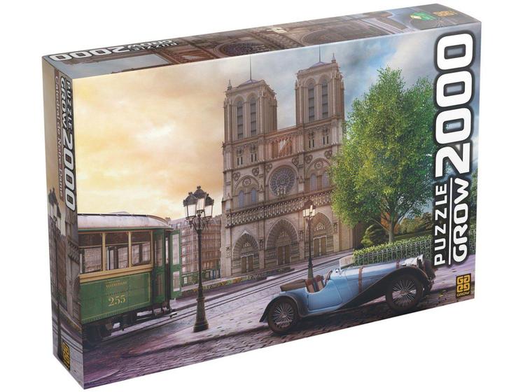 Imagem de Quebra-cabeça 2000 Peças Paisagem Puzzles Adultos - Catedral de Notre Dame Grow