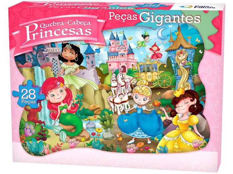 Quebra-cabeça 28 Peças Princesas Menor preço em Quebra-cabeça 28 Peças Princesas