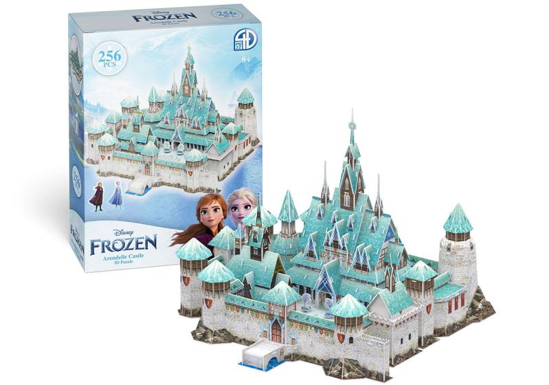 Imagem de Quebra-cabeça 3D (3D Puzzle) Disney Frozen II Arendelle Castle - Revell 00314