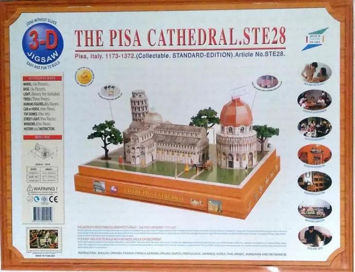 Imagem de Quebra-cabeça 3D (3D Puzzle) Torre de Pisa