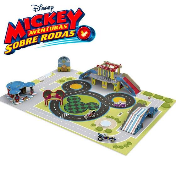 Imagem de Quebra Cabeça 3D Circuito Aventura Mickey Disney - Xalingo