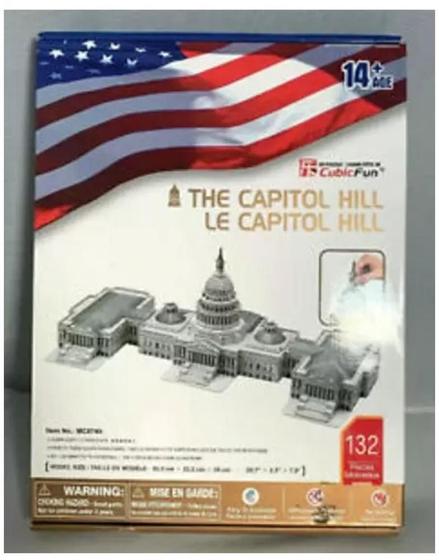 Imagem de Quebra Cabeça 3d The U.s Capitol