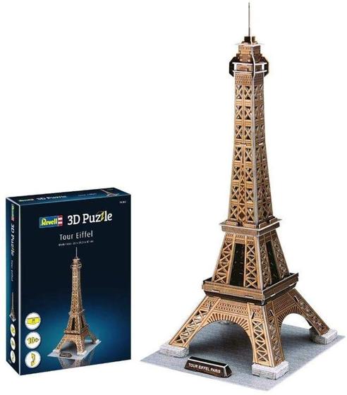 Imagem de Quebra Cabeca 3D Torre Eiffel 00200 Revell