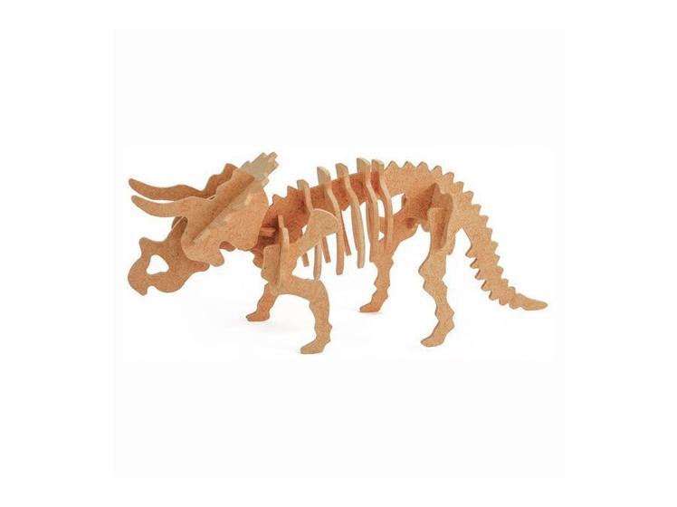 Imagem de Quebra-Cabeça 3D Triceratops 17 Peças - Dinobrinque