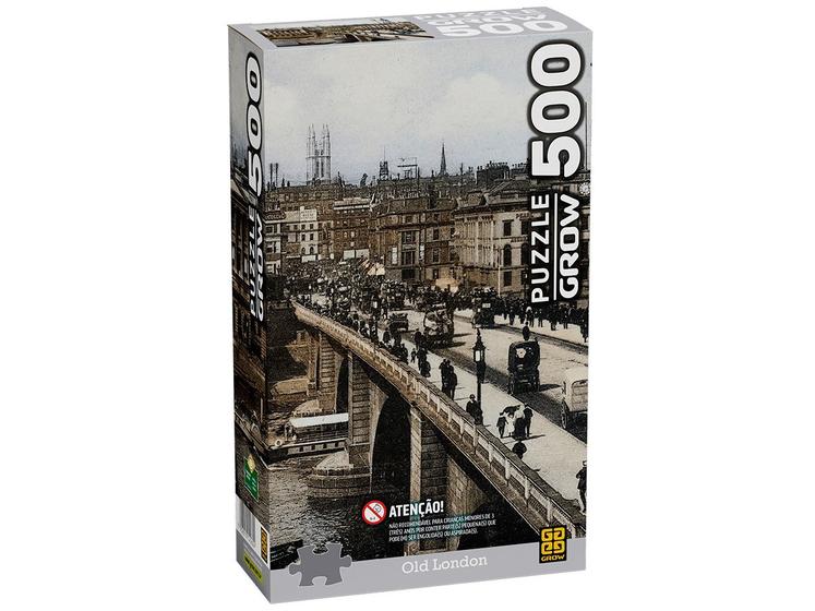 Imagem de Quebra-cabeça 500 Peças Puzzle Old London Grow