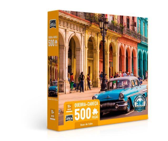 Imagem de Quebra Cabeça 500 Peças Ruas De Cuba Toyster