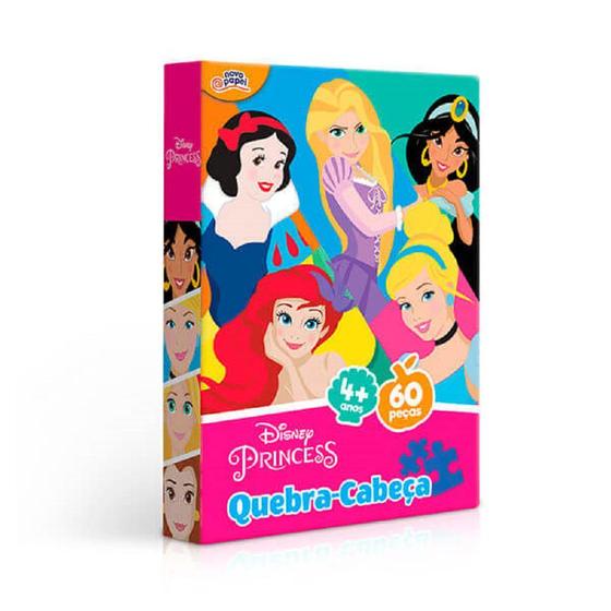 Imagem de Quebra Cabeça 60 peças Disney Princess 8006 - Toyster