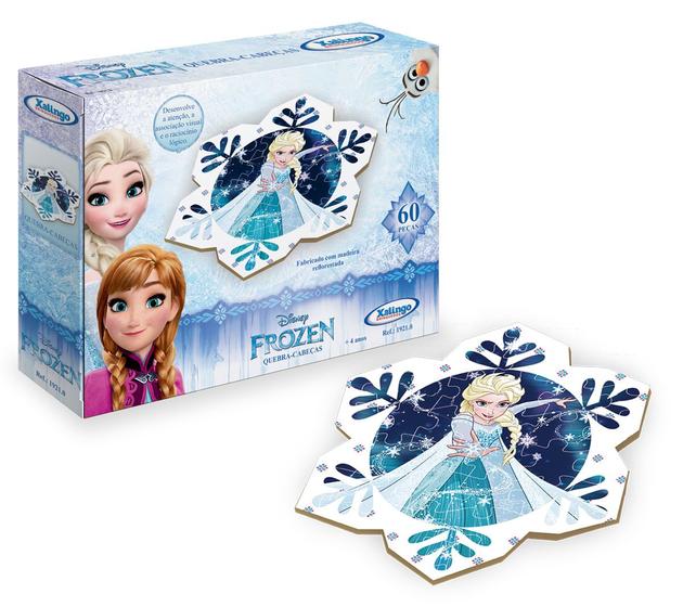 Imagem de Quebra-Cabeça 60 Peças Frozen Disney