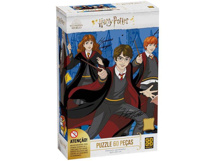 Imagem de Quebra-cabeça 60 Peças Puzzle Harry Potter Grow