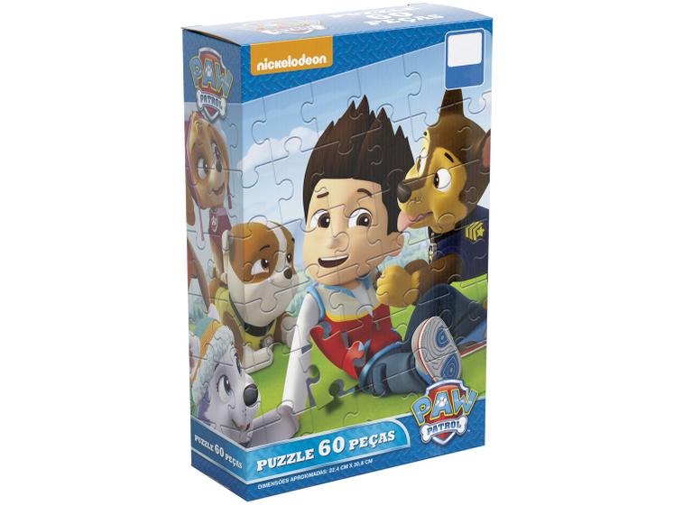 Quebra-cabeça 60 Peças Puzzle Patrulha Canina Menor preço em Quebra-cabeça 60 Peças Puzzle Patrulha Canina