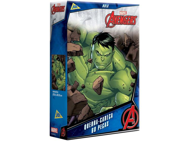 Imagem de Quebra-cabeça 60 Peças Vingadores Hulk Jak