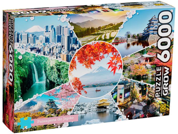 Imagem de Quebra-cabeça 6000 Peças Paisagens do Japão