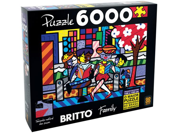Imagem de Quebra-cabeça 6000 Peças Puzzle