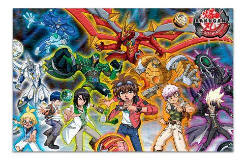 Imagem de Quebra Cabeça Bakugan Personalizado 120 Peças