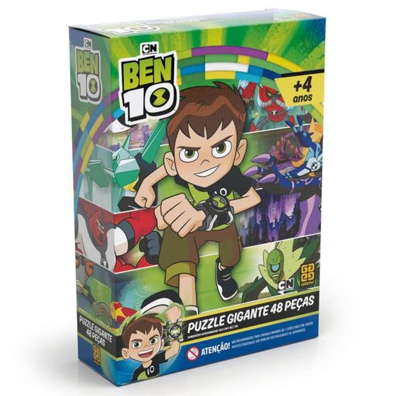 Quebra cabeca ben 10 gigante grow - Quebra-Cabeça - Magazine Luiza