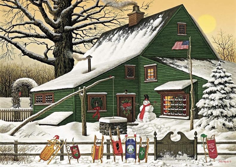 Imagem de Quebra-cabeça Buffalo Games Charles Wysocki Cocoa Break