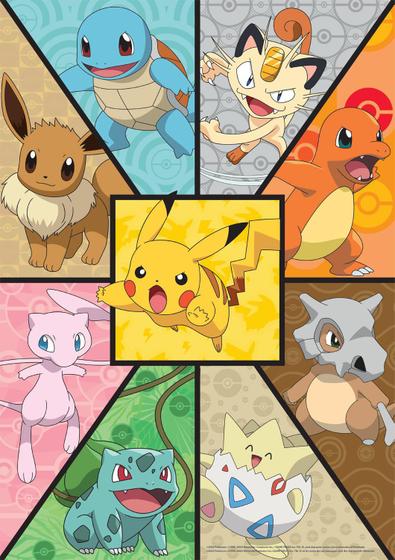 Imagem de Quebra-cabeça Buffalo Games Pokémon Kanto Companions 300 unidades