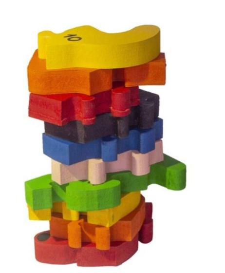 Imagem de Quebra-Cabeça Cachorro Números 1 ao 10 - Fabrika