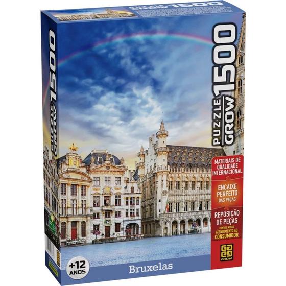 Imagem de QUEBRA-CABECA Cartonado Bruxelas 1500 PCS.