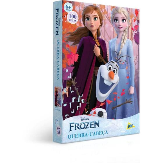 Imagem de QUEBRA-CABEÇA Cartonado Frozen 100 Peças