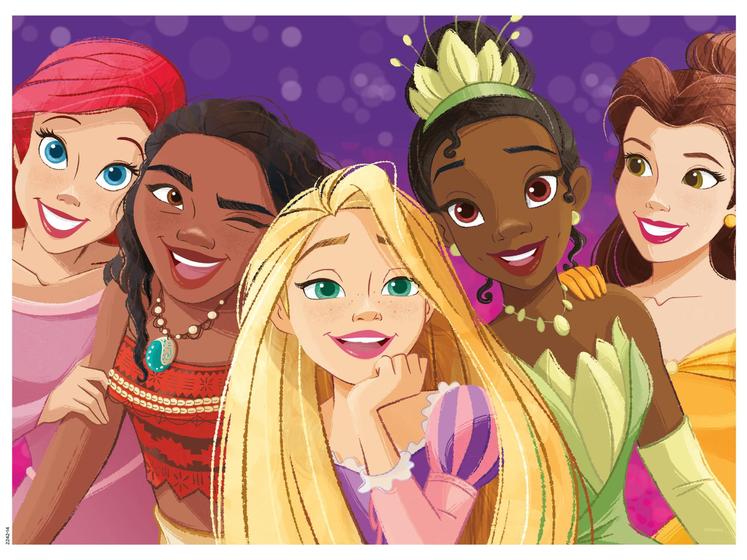 Imagem de Quebra-cabeça Ceaco Disney Friends Princess Party 200 peças