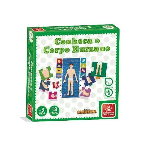 Imagem de Quebra-Cabeça Conheça o Corpo Humano