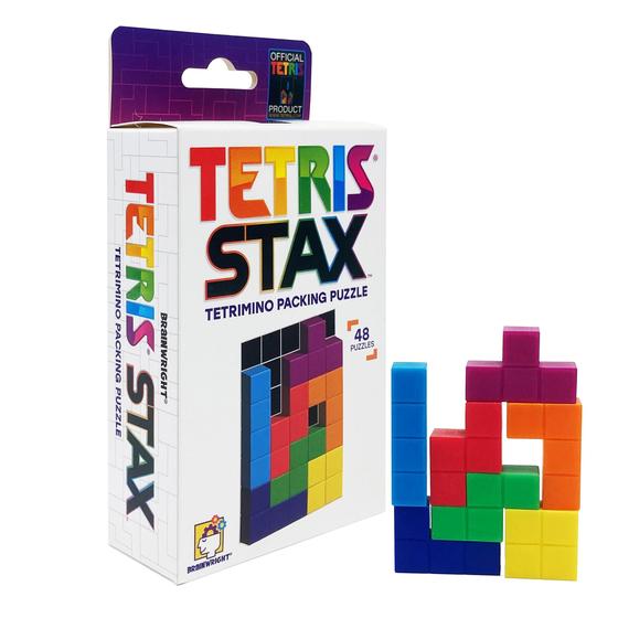 Imagem de Quebra-cabeça de embalagem Brainwright Tetris STAX Tetrimono 48 peças