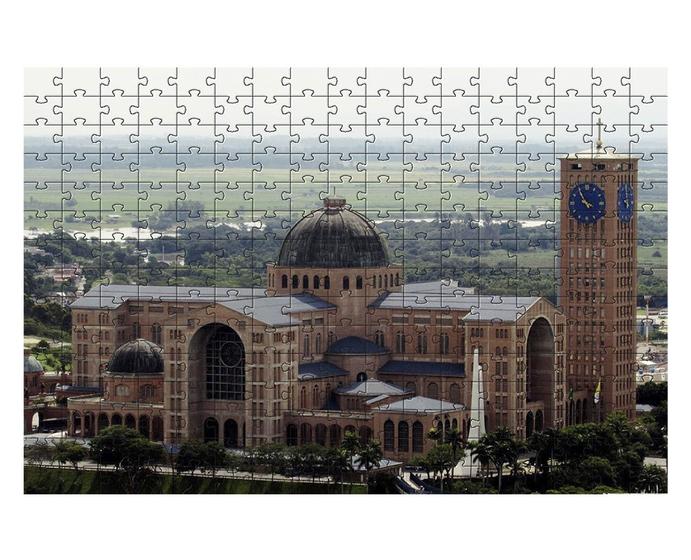 Imagem de Quebra-Cabeça Decorativo Basílica de Aparecida 300 Peças