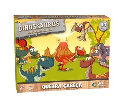 Imagem de Quebra cabeça - dinossauro - 30 peças  790697 - gala pais & filhos 