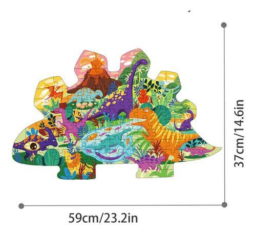 Imagem de Quebra-cabeça Dinossauros - 105 Peças