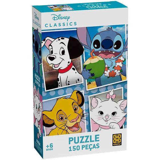 Imagem de Quebra cabeca disney classics 150 pecas grow