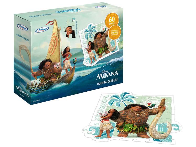 Imagem de Quebra Cabeça Disney Moana 60 Peças