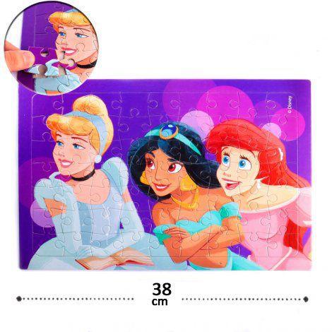 Imagem de Quebra Cabeca Disney Princesa 63 Pecas