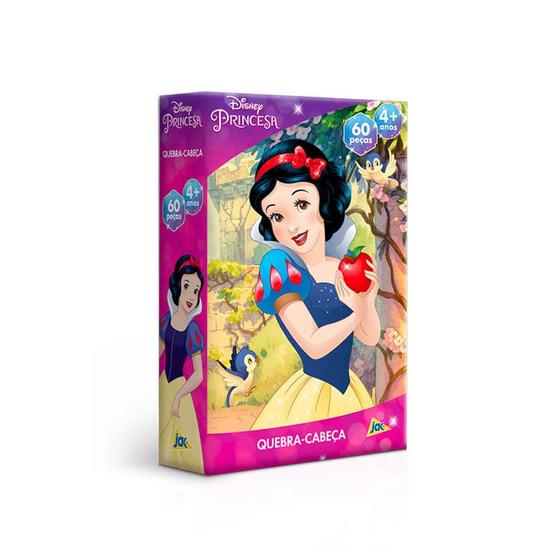 Imagem de Quebra Cabeça Disney Princesa Branca de Neve 60 Peças - Toyster