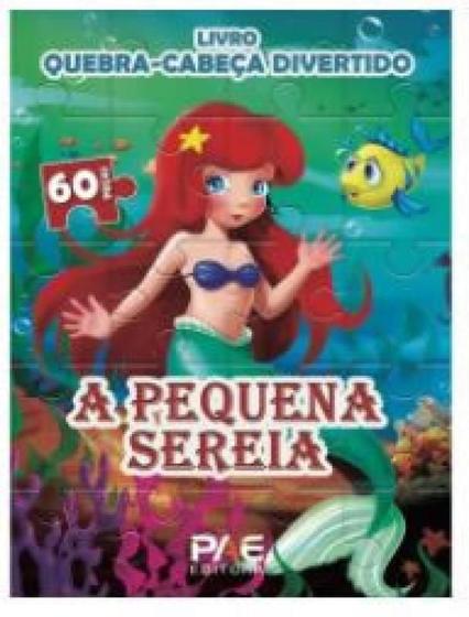 Imagem de Quebra Cabeça Divertido A Pequena Sereia - Pae editora