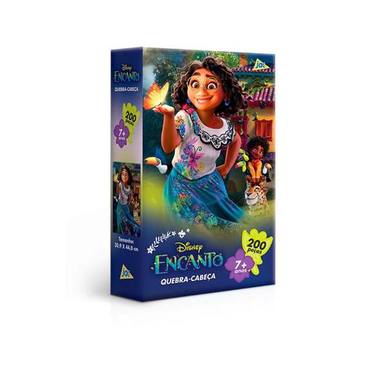 Imagem de Quebra-cabeça Encanto - 200 peças - 2904 - Toyster
