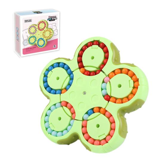Imagem de Quebra-Cabeça Fidget Spinner ODIKASO - Cubo Mágico Giratório, Cor Índigo