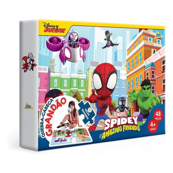 Imagem de Quebra cabeça grandao 48 pc   spidey   2991