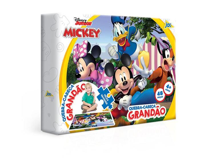 Imagem de Quebra Cabeça Grandão Disney Mickey 48 Peças Toyster