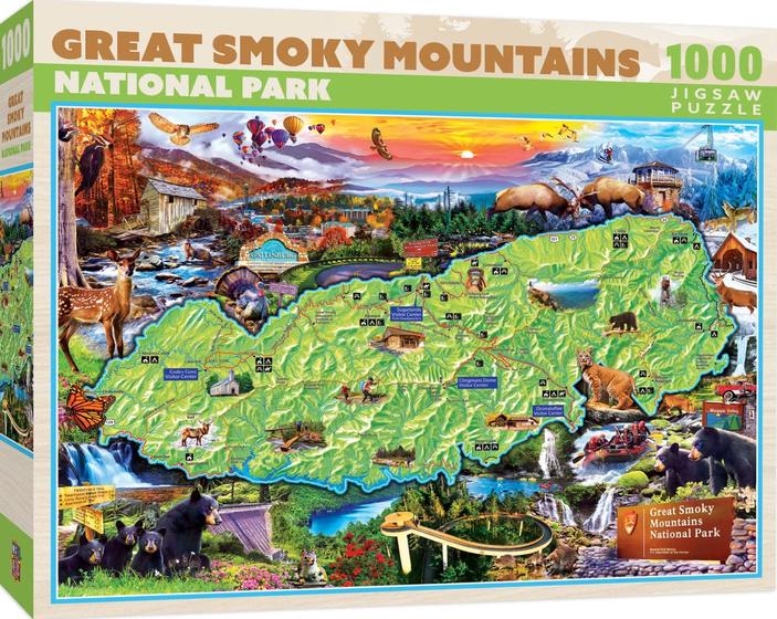 Imagem de Quebra-Cabeça Great Smoky Mountains - 1000 Peças