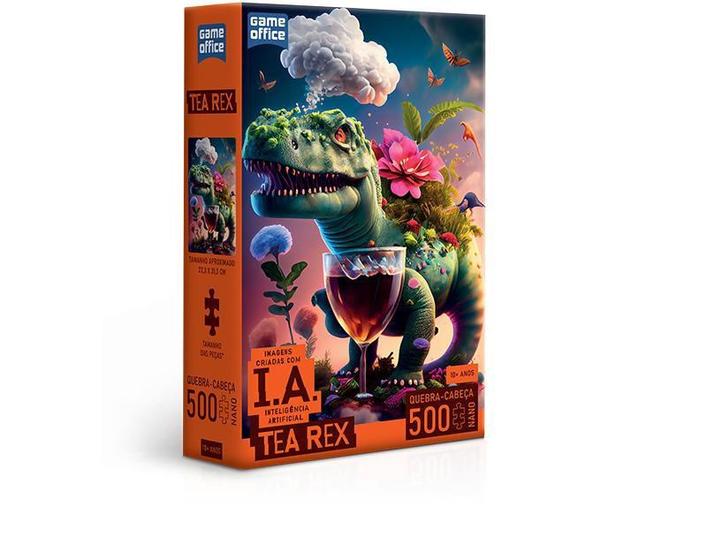 Imagem de Quebra Cabeça Ia Tea Rex 500 Peças Nano Toyster