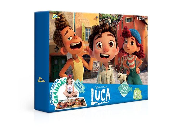 Imagem de Quebra Cabeça Infantil Luca 120 Peças Grandes Toyster 