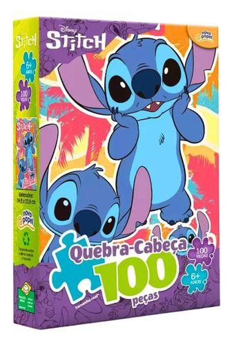 Imagem de Quebra Cabeça Lilo Stitch Disney 100 Peças Toyster Original