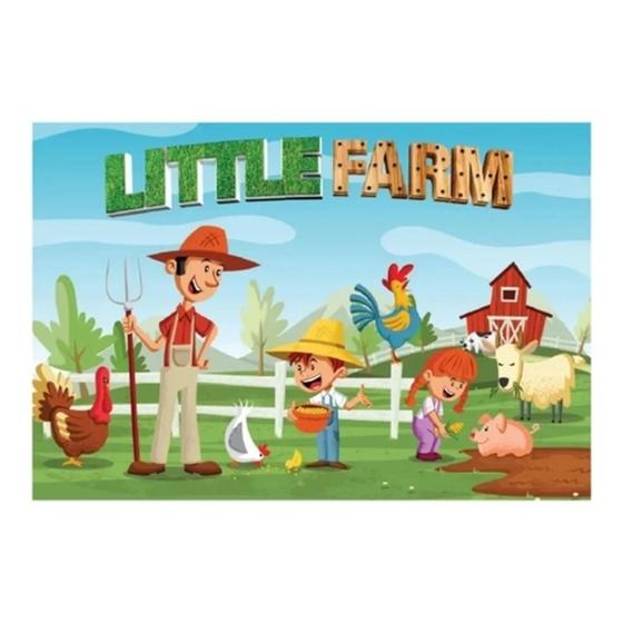 Imagem de Quebra cabeca little farm 24 pcs - fazendinha - Pais & Filhos