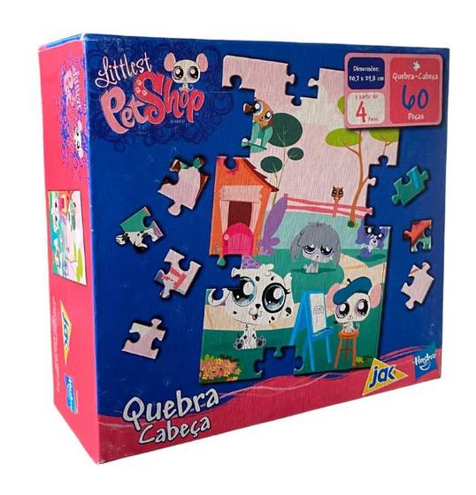 Imagem de Quebra Cabeça Littlest Pet Shop 60 Peças - Hasbro
