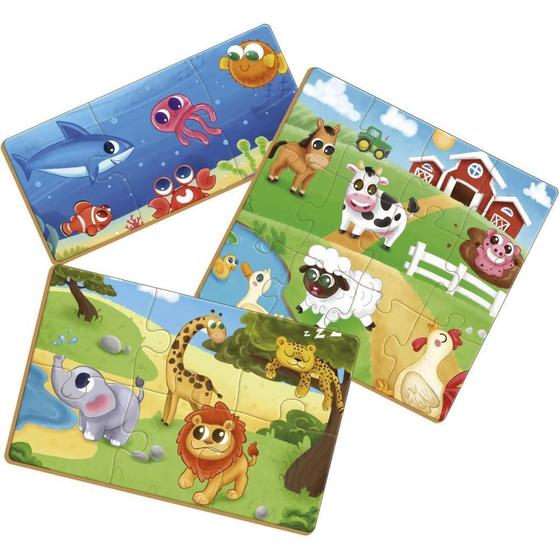 Imagem de QUEBRA-CABECA Madeira Progressivo 30PCS