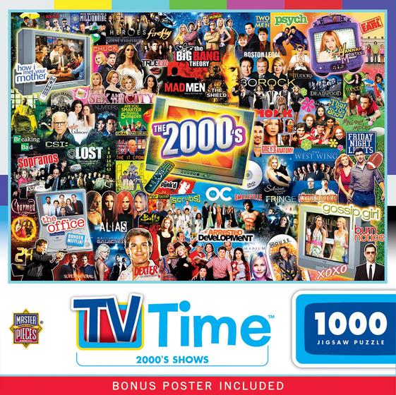 Imagem de Quebra-Cabeça MasterPieces 1000 Peças - Televisão 2000