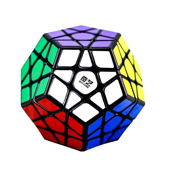 Imagem de Quebra-cabeça Megaminx Speed Cube BestCube 3x3x3 Pentagonal Preto